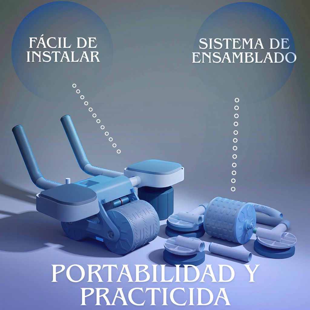 Rodillo AB Roller + Masajeador De Piés NEMS (Grátis)