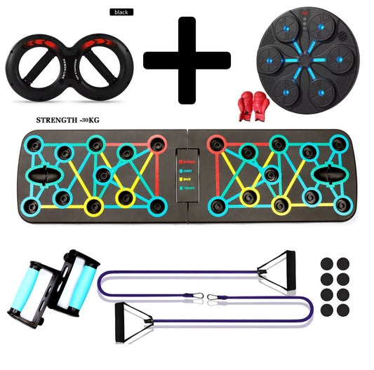 Flexion Pro Board+Maquina De Boxeo+Entrenamiento De Agarre