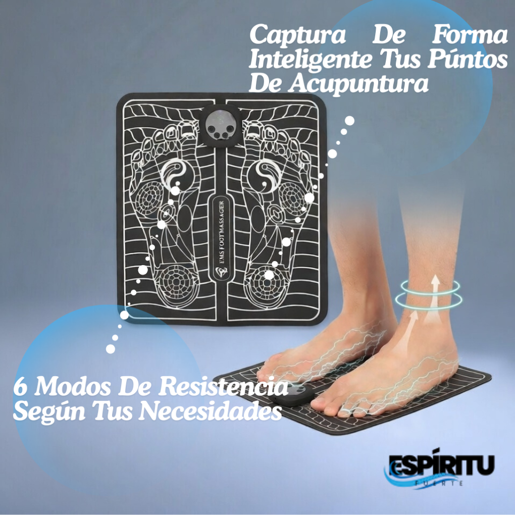 Masajeador De Pies EMS+Rodillera Térmica y Medias Compresoras