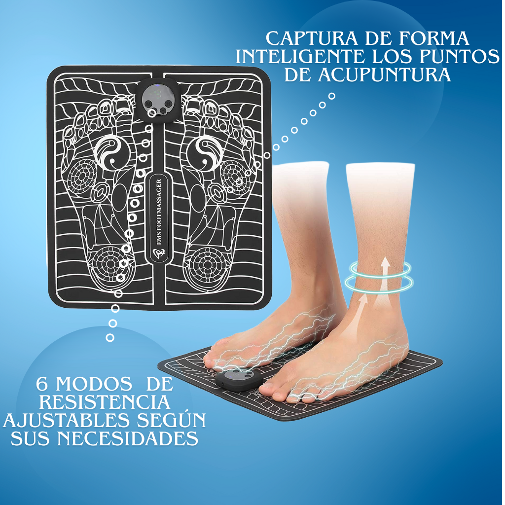 Rodillo AB Roller + Masajeador De Piés NEMS (Grátis)
