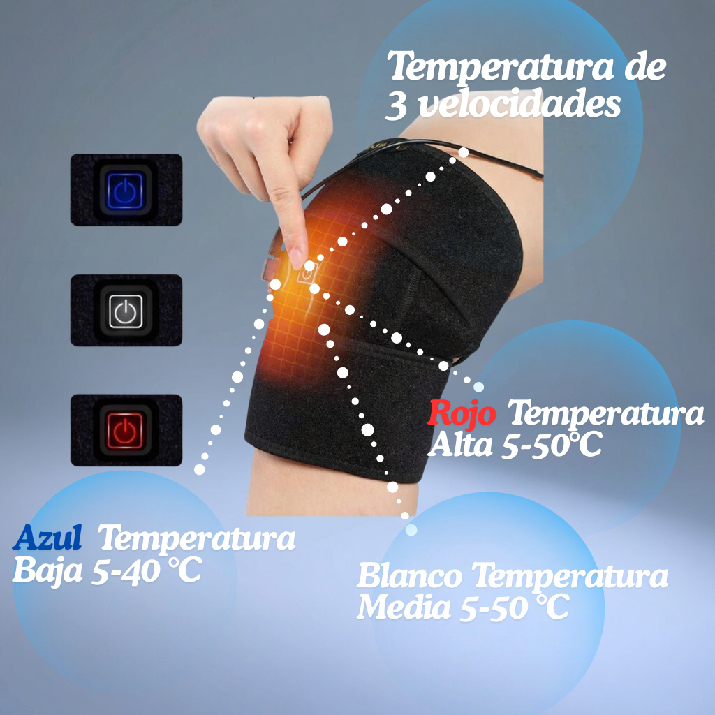 Masajeador EMs+Rodillera terapéutica y Medias Compresoras(GRATIS)