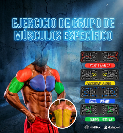 Flexion Pro Board+Bandas Elásticas y Rodillo AB (GRATIS)